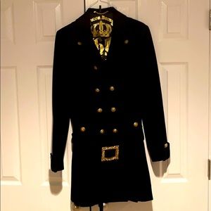 Guess jeans wool-blend coat